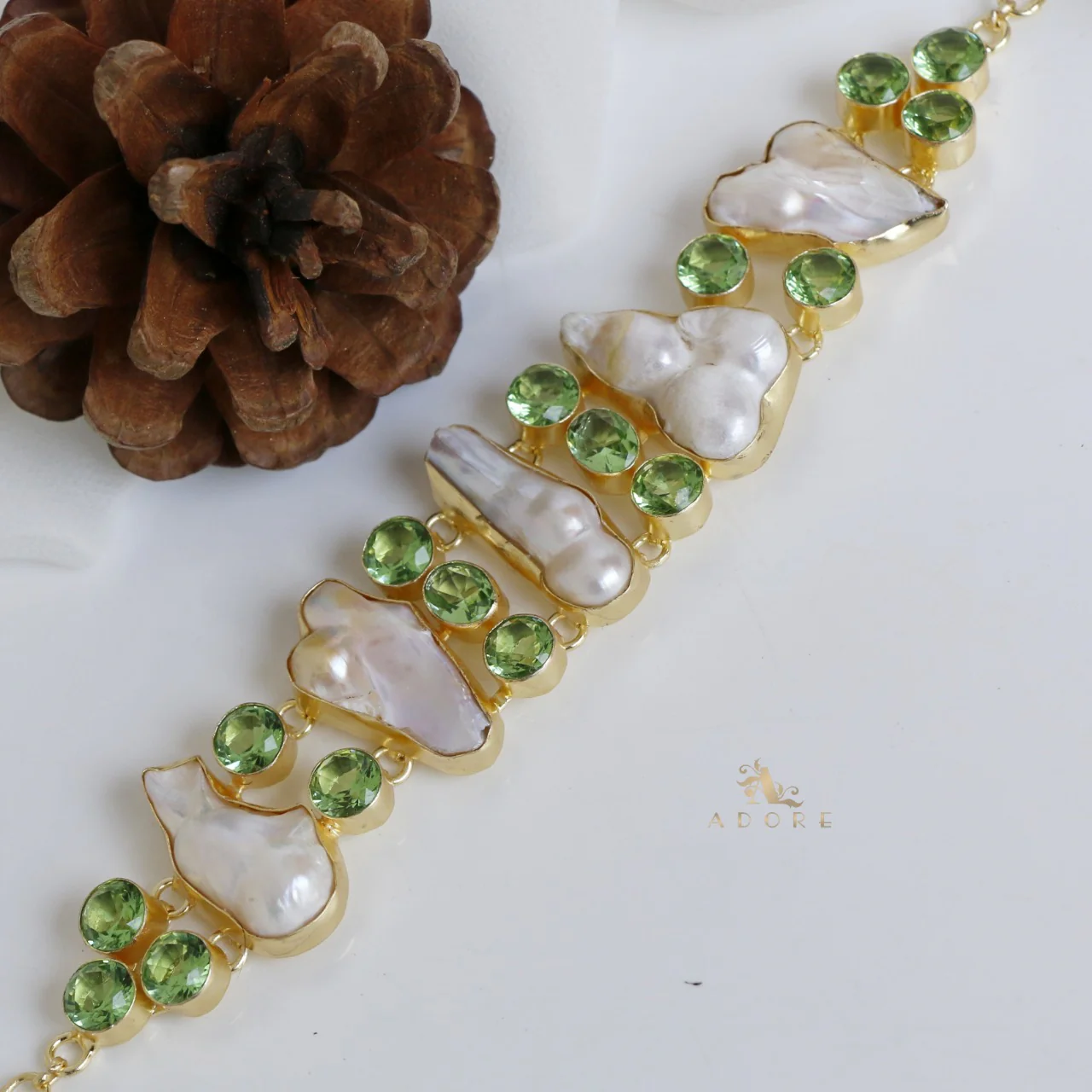 Baroque Pearl Skydive Choker - Image 6
